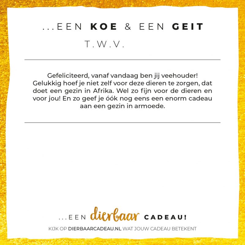 1 Geit & 1 Koe - Afbeelding 2